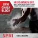 SPRI Chalk Block & Chalk Ball 2 oz (8-Pack) for Gymnastics, Climbing, Weightlifting & Billiards - Buy Online on GoSupps.com