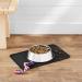 Amazon Basics Water-Repellent Silicone Bowl Pad for Pets - 47x29 cm Black Ideal for Single Beds - Shop Internationally - Buy Online on GoSupps.com
