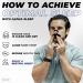 Alpha Sleep Mouth Tape and Nasal Strips for Men - 2in1 Anti Snoring Aids - Lasts All Night - Instant Results - 3 Month Supply - Buy Online on GoSupps.com