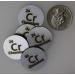 Chromium (Cr) 24.26mm Metal Disc 99.99% Pure for Collection or Experiments - Buy Online on GoSupps.com