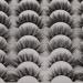 48 Pairs Mixed Styles Fluffy False Eyelashes Bulk Wholesale - Dramatic 5D Wispy Faux Mink Strip Lashes | A-6 Styles - Buy Online on GoSupps.com