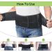 OMAX Lumbar Back Brace - Adjustable Core Support Belt for Back Pain Relief - Breathable Mesh Design, Extra Compression - Black Medium (1 Pack) - Buy Online on GoSupps.com