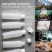 Kunz Packaging 100ml Travel Bottles - 5 Set Silicone-Free Liquid Containers for Aircraft Travel - Buy Online on GoSupps.com