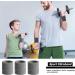 6 Piece Fitness Welding Tape & Absorbent Wrist Bands for Sports - Handball Basketball Tennis Gymnastics - Gray - Buy Online on GoSupps.com