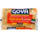 Goya Foods Alphabet (Letras) Pasta, 7 Ounce (Pack of 20)