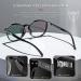 Attcl Unisex Blue Light Filter Glasses - UV Protection Headache Relief Eye Strain Reduction Gaming - Stylish Black Design - Buy Online on GoSupps.com