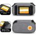 Curmio Double Layer Adrenaline Pocket Travel Bag - Portable Storage for Epipens AUVI-Q & Asthma Inhalers - Gray - International Shipping Available - Buy Online on GoSupps.com