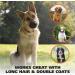 Wahl Premium Large Pet Slicker Brush for Dogs and Cats - Ergonomic Design with Rubber Grips for Comfortable Brushing - Model 858407 - Buy Online on GoSupps.com