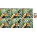 Mulino Bianco, Gran Cereale Pack of 6 dried fruit bars with coconut, chocolate and almond pieces, for breakfast and sweet snacks, 6 x 112 g + Italian Gourmet polpa 400 g