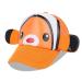 LANGZHEN Toddler Cute Animal Baseball Cap Adjustable Kids Outdoor Sun Hats Baby Mesh Back Cap for Boys and Girls (M-Clownfish)