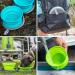Colapz Two Foldable Dog Bowls - Portable Water Bowl for Dogs - Travel-Friendly Folding Bowl with Case - 1 Piece - Buy Online on GoSupps.com