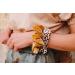 A.Tony Velvet Scrunchies Set - Zipper Hair Tie Gadget for Girls & Women - Forest Ponytail Holder Jewelry - Buy Online on GoSupps.com