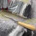 Latch Hook Tool Set - 3 Pieces Canvas Mesh Fabric, Wooden Bent Latch Hook, Yarn Cutter - DIY Embroidery Crafts Supplies for Rug Making - 19x59 Inches - Buy Online on GoSupps.com