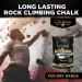 400g Refillable Gym Chalk Ball for Weightlifting & Climbing | 14oz Magnesium Carbonate Powder for Dry Hands & Pole Grip - Buy Online on GoSupps.com