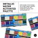 Metallic 12-Color Palette | Luxurious Water-Activated Makeup for SFX Cosplay Theater & Film | Perfect for Artists - Buy Online on GoSupps.com