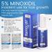 Remixidil Men's 5% Minoxidil Hair Regrowth Treatment | Clinically Proven Formula for Hair Loss & Growth | Unscented Topical Spray | 1-2 Month Supply - Buy Online on GoSupps.com