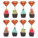 Seyal Suprman Cupcake Topper Superman Cupcake Topper