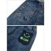 SEAUR Baby Boys Blue Ripped Jeans | Elastic Waistband Denim Pants 12-18 Months - Buy Online on GoSupps.com