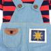 Ranphy Striped Pet Jumpsuit for Young Dogs - Cute Cotton Pajamas & Denim Jacket for Chihuahua & Yorkshire Terrier - Summer Clothes in Red (M: Chest 40cm Back 30cm) - Buy Online on GoSupps.com