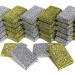 20 Pieces Lurex Potted Cleaner - Gold & Silver Pot Sponge Scouring Shell Sponge Anti-Scratch - Perfect for Pans | International Shipping - Buy Online on GoSupps.com