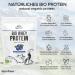 Alpenpower Bio Whey Protein Blueberry 1kg | 100% Natural Additive-Free High-Quality CFM Protein from Organic Alpine Milk - Buy Online on GoSupps.com