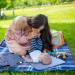 Jubi Blue Dandelion Diaper Bag with Changing Mat Compact & Spacious for On-the-Go Parenting - Buy Online on GoSupps.com