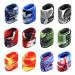 SAMSFX Rubber Fishing Reel Handle Grip Sleeve Non-Slip Baitcaster Knob Covers for Casting or Spinning Reel 12PCS, 6 Mixed Colors B