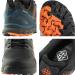 Wantdo Men's Waterproof Hiking Shoes - Lightweight Trekking Boots 10.5 Orange - Buy Online on GoSupps.com