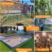 Outdoor Rope Net Climbing Cargo Net for Treehouse Protection Wall Balcony Banister Protection Fence Playground Netting (1 * 2m(3.3 * 6.6ft)) () - Buy Online on GoSupps.com