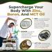 Vitamin D3 K2 Zinc Supplement - High Strength Formula with Vitamin K2 Mk7, Zinc, Boron, and MCT Oil - 4000IU - 120 Capsules - Made in the UK - Buy Online on GoSupps.com
