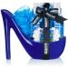 BRUBAKER Cosmetics Luxury Blueberry Beauty Set - 6-piece Bath and Shower Set - Gift Set in Ceramic Stiletto Blue
