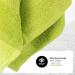 8-Piece Apple Green Towel Set - Soft & Absorbent - 50x100 cm - Perfect for International Shipping - Buy Online on GoSupps.com