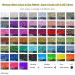 Hemway Premium Ultra Sparkle Glitter - Fluorescent Peach Super Chunky (100g) for Arts Crafts Nails Cosmetics & Festivals - Multi-Purpose Metallic Flake - Buy Online on GoSupps.com