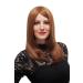 WIG ME UP - SA025-30/27 Straight long ladies wig with middle parting dark blonde/red blonde mix