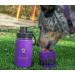 Puddles 2 Oceans Stainless Steel Water Bottle with Snack Compartment - Purple | Insulated Coldest Water Bottle for Kids - Buy Online on GoSupps.com
