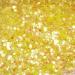 Hemoer Yellow Opal Glitter - 100g Chunky Sequins for Crafting Resin Face Nail & Body Art | Premium Glitter Powder for Festivals & Slime - Buy Online on GoSupps.com