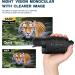ESSLNB Night Vision Monocular 4X Infrared 960P with 32G TF Card - 656ft Range - Digital Night Vision Goggles for Photos and Videos - Buy Online on GoSupps.com