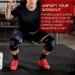 Dark Iron Fitness Knee Brace - Medium Padded Compression Sleeves for Weightlifting & Powerlifting - Buy Online on GoSupps.com