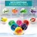 Ultimate Bath Bombs Luxury Gift Set - 6 XXL Fizzies with Dead Sea Salt, Shea, Cocoa & Essential Oils + Aromatherapy Shower Steamers - Set of 6 Scent Tablets - Buy Online on GoSupps.com