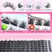wiwoseo Lash Clusters Natural Individual Lashes Individual Cluster Lashes Russian Eyelash Clusters 8-16MM Natural Look Lashes Individual Eyelashes D Curl Lashes for Beginners - Buy Online on GoSupps.com