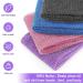 African Exfoliating Net Sponge Set for Daily Use - 4 Pieces (Purple, Black, Blue, Pink) - Buy Online on GoSupps.com