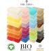 Julie Julsen Organic Wash Gloves - Soft & Absorbent in 32 Colors | Lemon 15x21 cm - Eco-Friendly & Perfect for All Skin Types - Buy Online on GoSupps.com