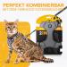 Tierhood Drag Line for Dogs & Cats - 5m/10m/15m Lightweight Leash with 360 Carabiner & Hand Loop - Perfect for Small Dogs & Cats - Buy Online on GoSupps.com