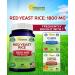 Red Yeast Rice 1800mg - Vegan Cardiovascular Health Support - 180 Veggie Capsules - Buy Online on GoSupps.com