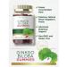 Ginkgo Biloba 300mg Gummies | 70 Count | Natural Peach Raspberry Flavor | Vegan Non-GMO Gluten Free - Buy Online on GoSupps.com