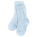 FALKE Unisex Baby Cotton Soft-Top Socks With Gentle Grip On Leg With Elasticated ZOne In Ankle Area For A Better Fit Blue Pink More Colours 1 Pair Sensitive 0-3 Months Blau (Powderblue )