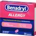 Benadryl Allergy Ultratab Tablets 24 Count - Fast Relief, 24 Pack (1 Tablet) - Buy Now - Buy Online on GoSupps.com