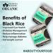 Blessfull Healing Organice Black Rice 2 lb (907 Gram) - Buy Online on GoSupps.com