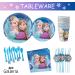 GK Galleria Frozen 2 Birthday Party Supplies for 12 Princesses - 170+ Items - Frozen Decorations, Plates, Tablecloth - Anna, Olaf, Elsa Theme - Buy Online on GoSupps.com