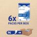 TENA Discreet Extra Plus Incontinence Pads - 96 Count (Pack of 1) for Women with Medium to Heavy Bladder Weakness - Buy Online on GoSupps.com